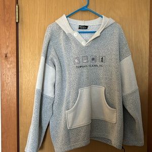 “Top Sail Island, North Carolina” hooded pullover sweatshirt sz XL